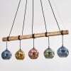 Ripoll Lámparas suspendidas, Luminarias esféricas, Lámparas colgantes Crudo, Negro, 5 luces