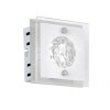 Wofi REIMS Aplique LED Cromo, 1 luz