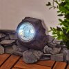 Sameo Lámpara solare LED Marrón, Gris, 4 luces