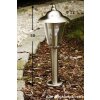 Brilliant Neil Poste de jardin Acero inoxidable, 1 luz
