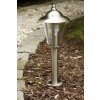 Brilliant Neil Poste de jardin Acero inoxidable, 1 luz