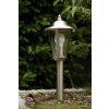 Brilliant Neil Poste de jardin Acero inoxidable, 1 luz