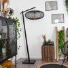 Brooker Lámpara de Pie Negro, 1 luz