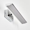 Morges Lámpara de espejos LED Cromo, Blanca, 1 luz