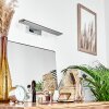 Morges Lámpara de espejos LED Cromo, Blanca, 1 luz