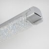 ISKUT Lámpara de Techo LED Cromo, 4 luces