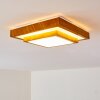 Sora Wood Lámpara de Techo LED Blanca, 1 luz