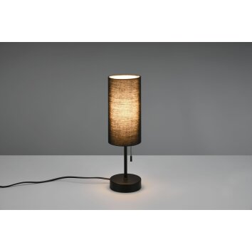 Reality Jaro Lámpara de mesa Negro, 1 luz