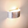 Lesina M Aplique Plata, 2 luces