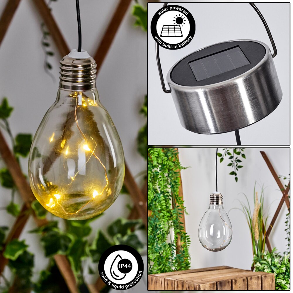 Tiltil Lámpara solar LED Acero inoxidable, 1 luz main product photo