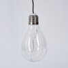 Tiltil Lámpara solar LED Acero inoxidable, 1 luz
