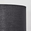 Flemming Lámpara de pie Crudo, Negro, 1 luz