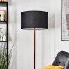 Flemming Lámpara de pie Crudo, Negro, 1 luz
