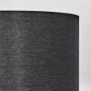 Flemming Lámpara de pie Crudo, Negro, 1 luz