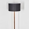 Flemming Lámpara de pie Crudo, Negro, 1 luz