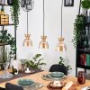 Sumar Lámparas suspendidas, Lámparas colgantes Marrón, 3 luces