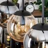 Gastor Lámparas suspendidas, Luminarias esféricas, Lámparas colgantes Colores ámbar, Ahumado, 4 luces