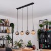Gastor Lámparas suspendidas, Luminarias esféricas, Lámparas colgantes Colores ámbar, Ahumado, 4 luces