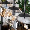 Gastor Lámparas suspendidas, Luminarias esféricas, Lámparas colgantes Colores ámbar, Transparente, Ahumado, 4 luces