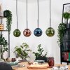 Gastor Lámparas suspendidas, Luminarias esféricas, Lámparas colgantes Azul, Verde, Color cobre, 4 luces