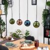 Gastor Lámparas suspendidas, Luminarias esféricas, Lámparas colgantes Azul, Verde, Color cobre, 4 luces