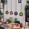Gastor Lámparas suspendidas, Luminarias esféricas, Lámparas colgantes Azul, Verde, Color cobre, 4 luces
