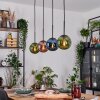 Gastor Lámparas suspendidas, Luminarias esféricas, Lámparas colgantes Azul, Verde, Color cobre, 4 luces