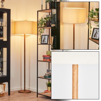 Flemming Lámpara de pie Crudo, 1 luz