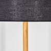 Flemming Lámpara de pie Crudo, Negro, 1 luz