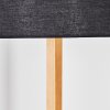 Flemming Lámpara de pie Crudo, Negro, 1 luz