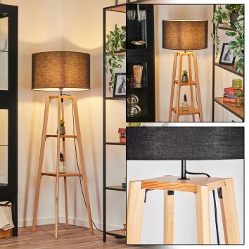 Flemming Lámpara de pie Crudo, 1 luz