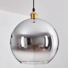 Koyoto Lámparas suspendidas, Luminarias esféricas, Lámparas colgantes dorado, 1 luz Koyoto Lámparas suspendidas, Luminarias esféricas, Lámparas colgantes dorado, 1 luz