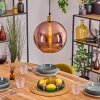 Koyoto Lámparas suspendidas, Luminarias esféricas, Lámparas colgantes dorado, 1 luz