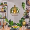Koyoto Lámparas suspendidas, Luminarias esféricas, Lámparas colgantes dorado, 1 luz