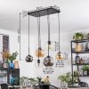 Ripoll Lámparas suspendidas, Luminarias esféricas, Lámparas colgantes Colores ámbar, Transparente, Ahumado, 6 luces