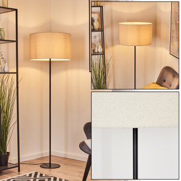 Flemming Lámpara de pie Negro, 1 luz Flemming Lámpara de pie Negro, 1 luz