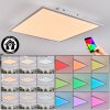 Orain Plafones, Panel LED Blanca, 1 luz, Cambia de color