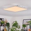 Orain Plafones, Panel LED Blanca, 1 luz, Cambia de color