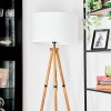 Flemming Lámpara de pie Madera oscura, Negro, 1 luz