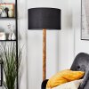 Flemming Lámpara de pie Crudo, Negro, 1 luz Flemming Lámpara de pie Crudo, Negro, 1 luz