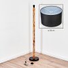 Flemming Lámpara de pie Crudo, Negro, 1 luz Flemming Lámpara de pie Crudo, Negro, 1 luz