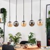 Gastor Lámparas suspendidas, Luminarias esféricas, Lámparas colgantes Colores ámbar, Ahumado, 5 luces