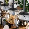 Gastor Lámparas suspendidas, Luminarias esféricas, Lámparas colgantes Colores ámbar, Ahumado, 5 luces