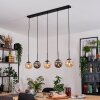 Gastor Lámparas suspendidas, Luminarias esféricas, Lámparas colgantes Colores ámbar, Ahumado, 5 luces