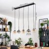 Gastor Lámparas suspendidas, Luminarias esféricas, Lámparas colgantes Colores ámbar, Transparente, Ahumado, 5 luces