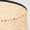 Ramila Plafones Crudo, Negro, 1 luz
