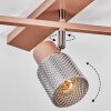 Nelar Plafones, Spot techo Bronce, Cromo, 5 luces