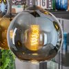 Koyoto Lámparas suspendidas, Luminarias esféricas, Lámparas colgantes Azul, dorado, Verde, Color cobre, 6 luces