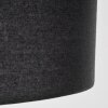 Flemming Lámpara de pie Crudo, Negro, 1 luz