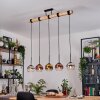 Koyoto Lámparas suspendidas, Luminarias esféricas, Lámparas colgantes Crudo, Negro, 5 luces Koyoto Lámparas suspendidas, Luminarias esféricas, Lámparas colgantes Crudo, Negro, 5 luces
